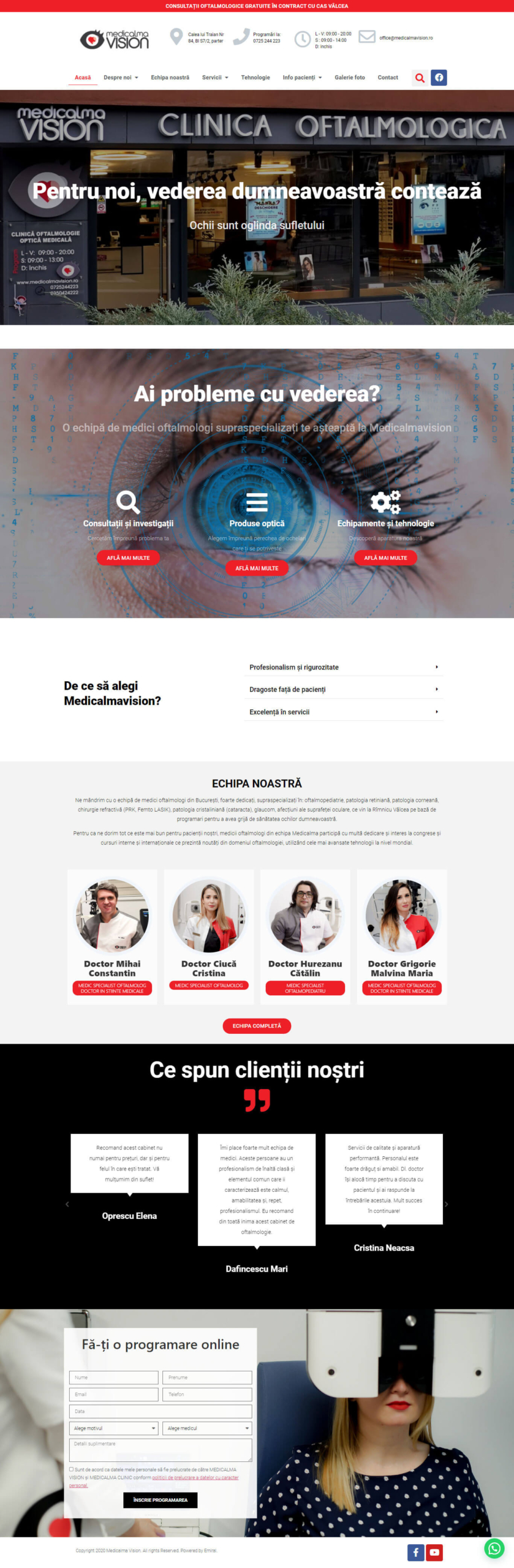 Website Medicalma Vision